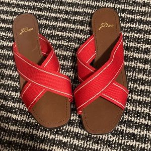Cavas strap slide sandals